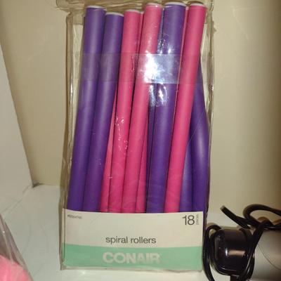 Assorted Hair Care Tools and Accessories