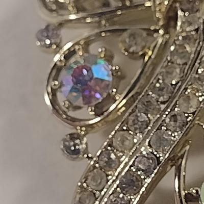 Aurora Borealis Necklace and Brooch (#14)