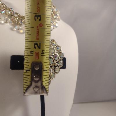 Aurora Borealis Necklace and Brooch (#14)