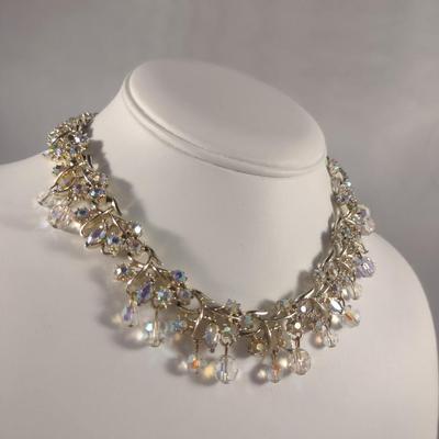Aurora Borealis Necklace and Brooch (#14)