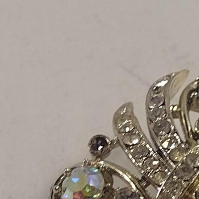 Aurora Borealis Necklace and Brooch (#14)