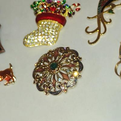Assortment of Brooches/Pendants (#21)