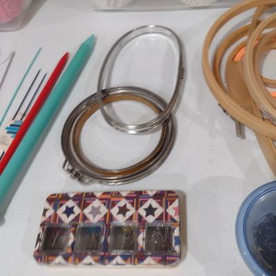 Assorted Sewing/Needlework Accessories and Supplies