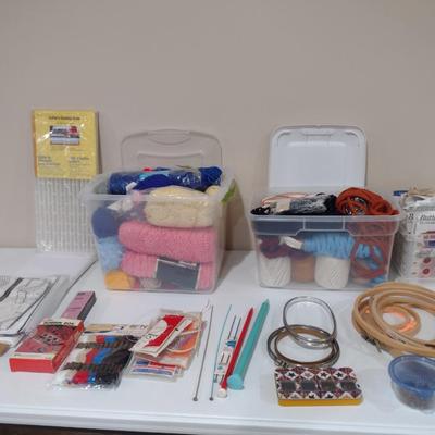 Assorted Sewing/Needlework Accessories and Supplies