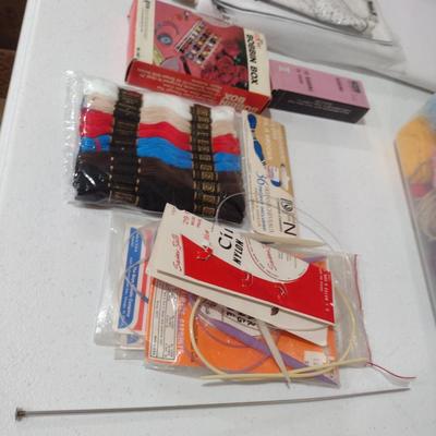 Assorted Sewing/Needlework Accessories and Supplies