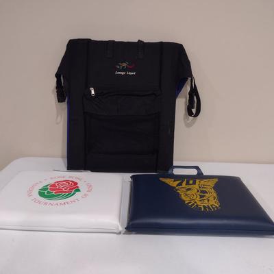 Stadium Seat Cushions and Lounge Lizard- Rose Bowl and USNA Class of 1970