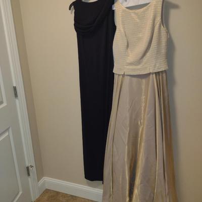 Pair of Ladies Evening Dresses- Size 8