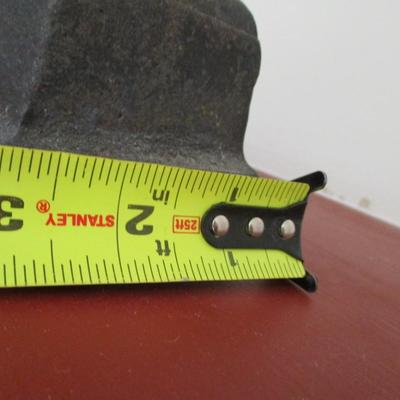 Antique Cast Sad Iron Kitchen Doorstop (LR)