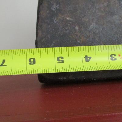 Antique Cast Sad Iron Kitchen Doorstop (LR)