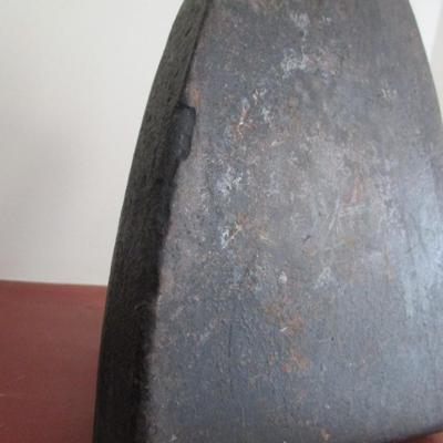 Antique Cast Sad Iron Kitchen Doorstop (LR)