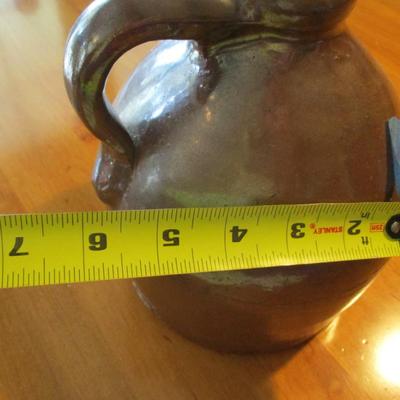 Stoneware Glazed Brown Jug (LR) #1