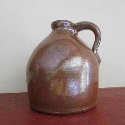 Stoneware Glazed Brown Jug (LR) #1