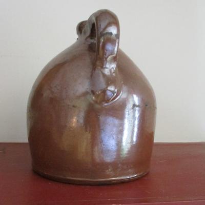 Stoneware Glazed Brown Jug (LR) #1