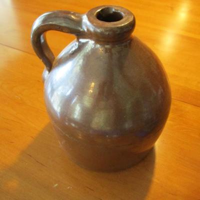Stoneware Glazed Brown Jug (LR) #1