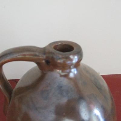 Stoneware Glazed Brown Jug (LR) #2