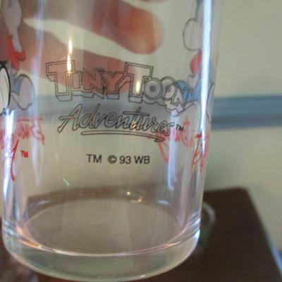 Vintage Glasses Woody Woodpecker Buster Bunny Welch's North American Collection (DR)
