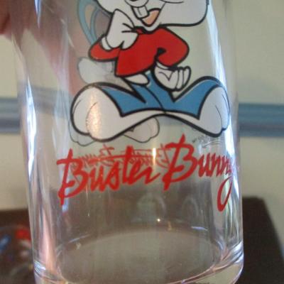 Vintage Glasses Woody Woodpecker Buster Bunny Welch's North American Collection (DR)
