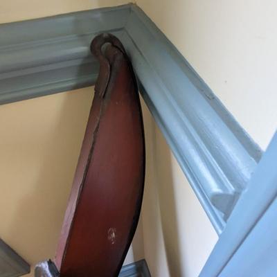 Vintage Painted Slate Sleigh Decor (DR)
