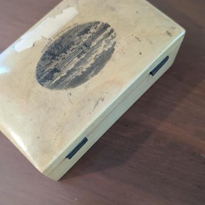 Antique Trinket Jewelry Box Edwardian The Philadelphia Exhibition (DR)