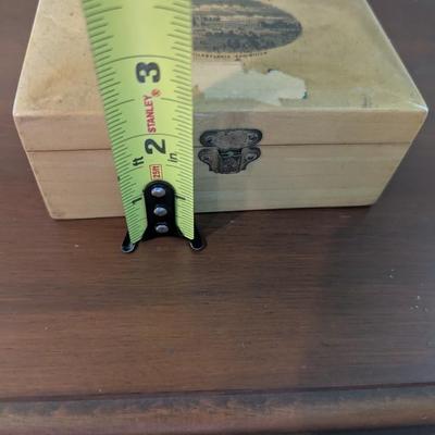 Antique Trinket Jewelry Box Edwardian The Philadelphia Exhibition (DR)