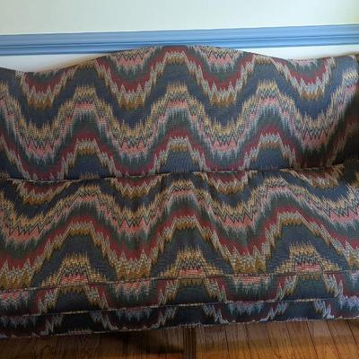 Multi Colored Temple Upholstered Sofa (DR)