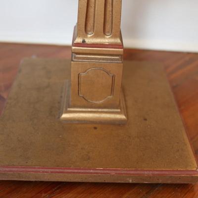 MCM Marble Top Low Profile Side Table (See Details)
