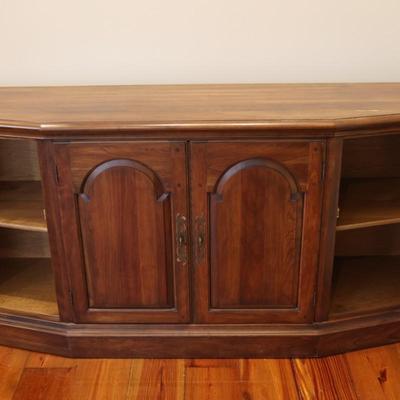 Vintage Solid Wood Sideboard Buffet