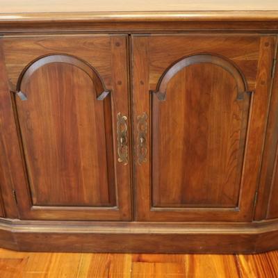 Vintage Solid Wood Sideboard Buffet