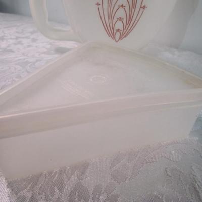 Variety of Tupperware containters, misc. lids