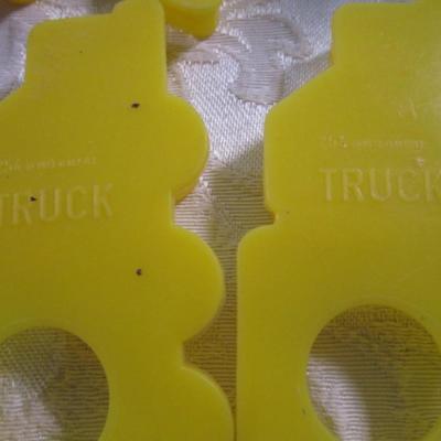 15 small Cookie cutters, birthday candle holders, nut cups, garnish cutter, glass tumbler