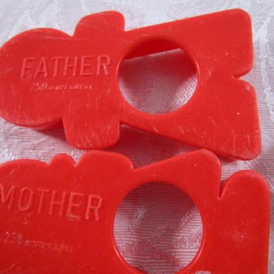 15 small Cookie cutters, birthday candle holders, nut cups, garnish cutter, glass tumbler