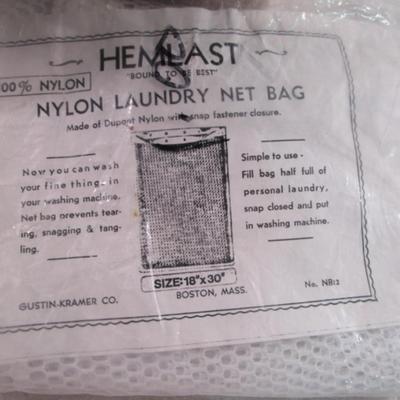 Car towels, new nylon laundry net bag 18" x 30"