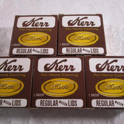 5 boxes Regular size canning lids