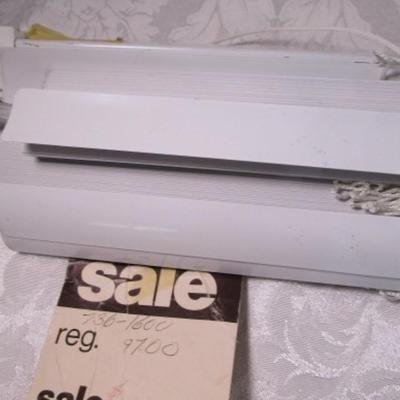 2 Window blinds, new in pkg
