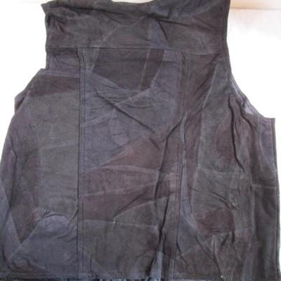 New in bag, Men's genuine suede vest
