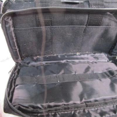 Bulldog gun/ammo canvas bag, black