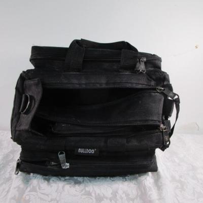 Bulldog gun/ammo canvas bag, black