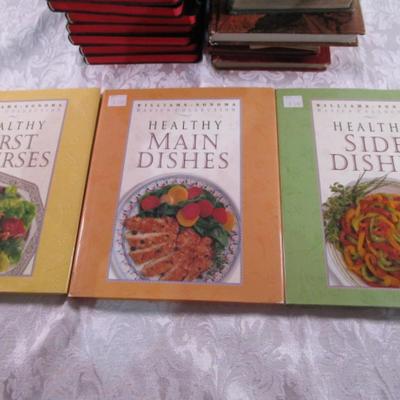 3 Williams Sonoma cookbooks