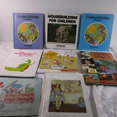 8 children's books & children's craft books