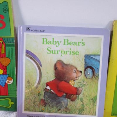 9 children's books, 1 coloring book