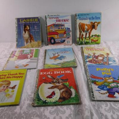 9 Little Golden children's story books