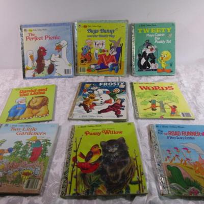 9 Little Golden children's story books