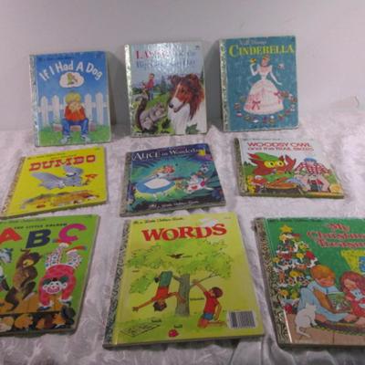 9 Little Golden children's story books