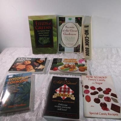 8 cookbooks