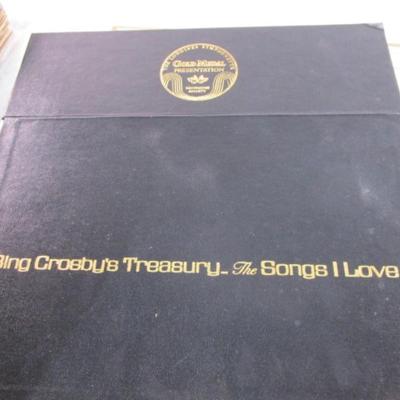 Bing Crosby 's Treasury - The Songs I Love on 6 vinyl LPs