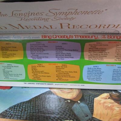 Bing Crosby 's Treasury - The Songs I Love on 6 vinyl LPs