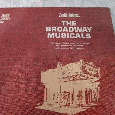 Showtune & movie music 4 vinyl LPs
