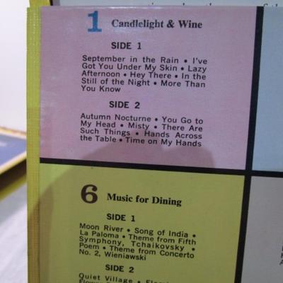 Mood Music for Listening & Relaxation set of 10 vinyl LP albums