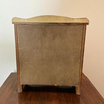 L853 Antique Doll Four Drawer Doll Dresser
