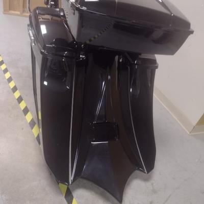 Award Winning 2010 Harley Davidson Street Glide Custom Motorcycle 'Bat Bike' Only 17,.710 Miles Road Ready! (See Full...